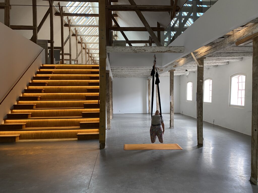 Aerial yoga